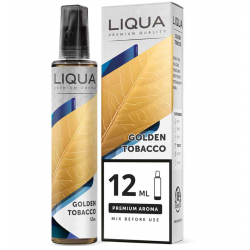 Liqua Golden Tobacco 12ml/60ml Bottle flavor
